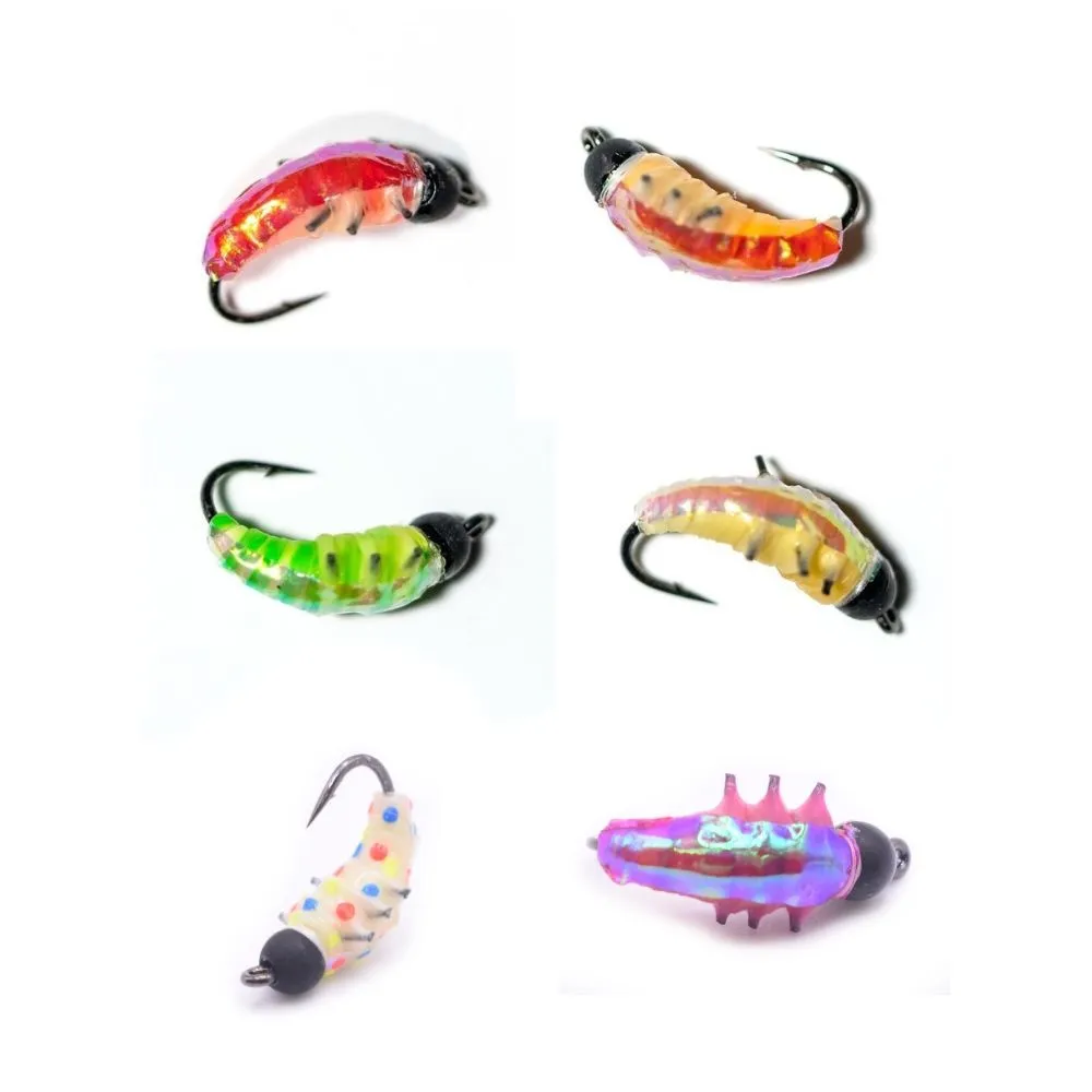 6-Pack AKUA Jig Tungsten Waxies | Pre-Rigged #8 Hook Set  Kenders Outdoors