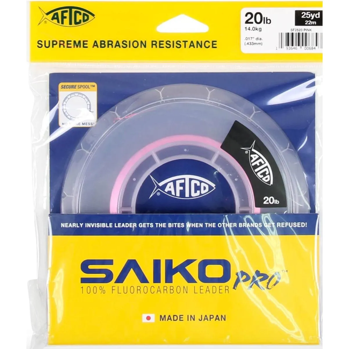 Aftco Saiko Pro Fluorocarbon Leader Line