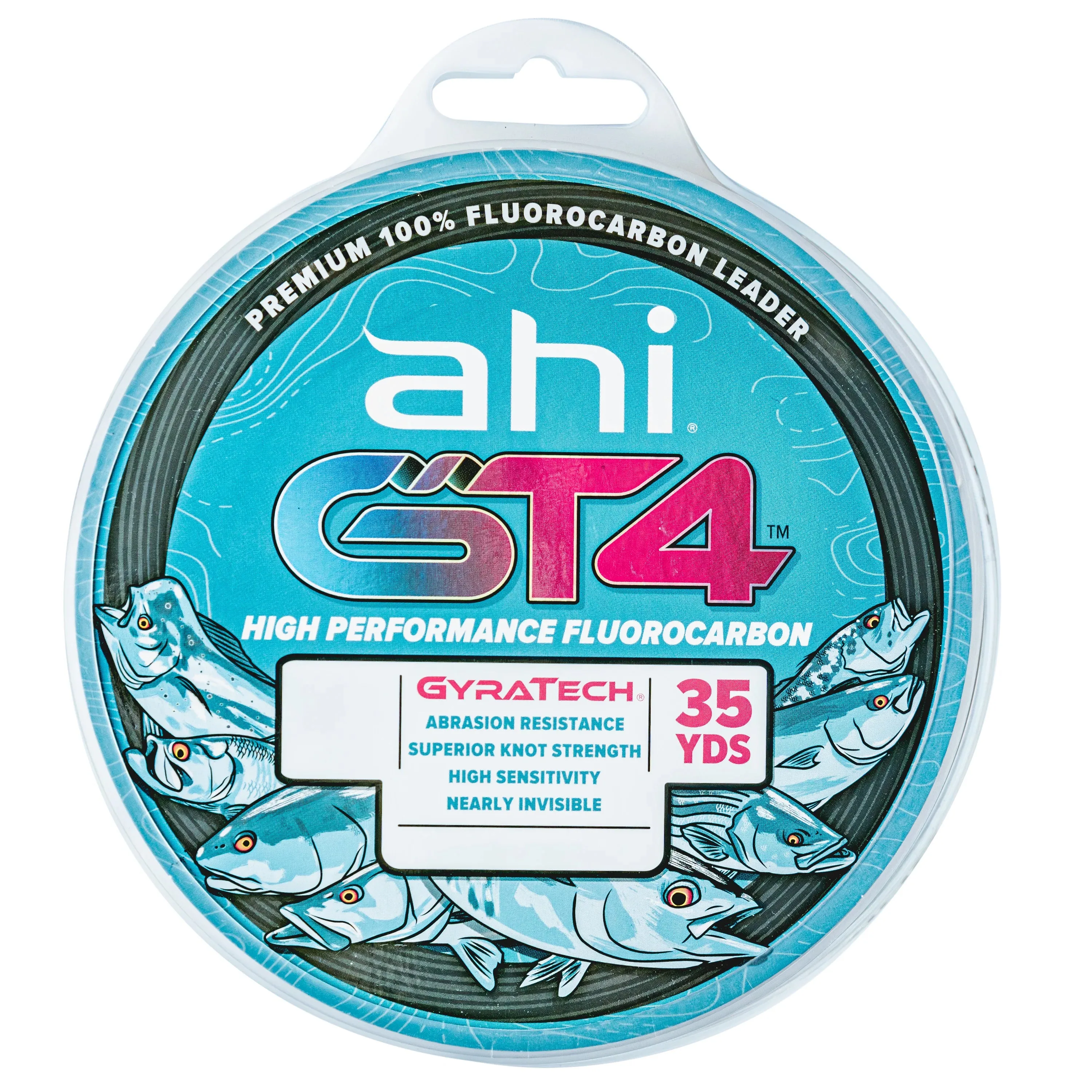 Ahi GT4 Performance Fluorocarbon Line