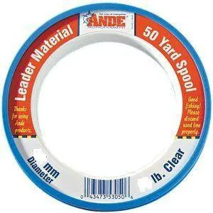 Ande Clear Mono Leader 50 Yards