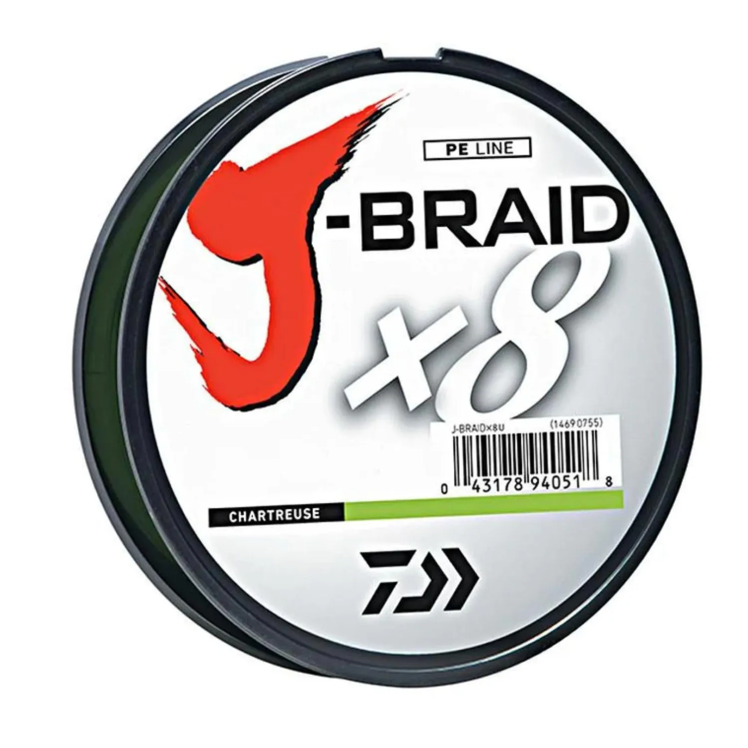 Daiwa J-Braid X8 165 Yard Spools