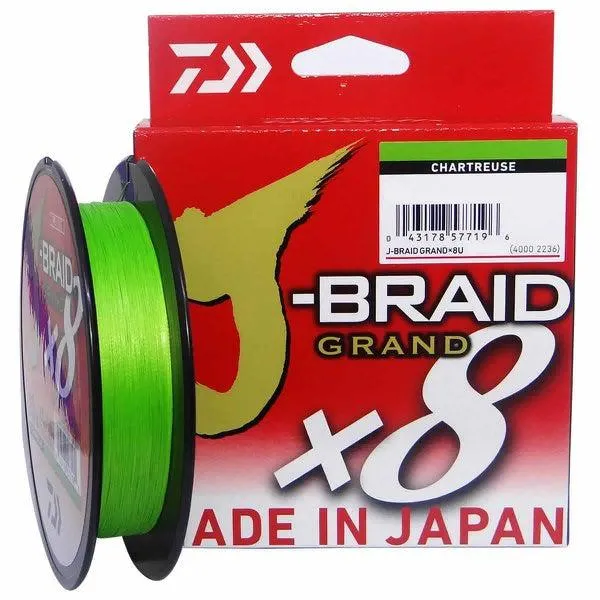 Dawia J-Braid X8 Grand Braided Line 300 yds