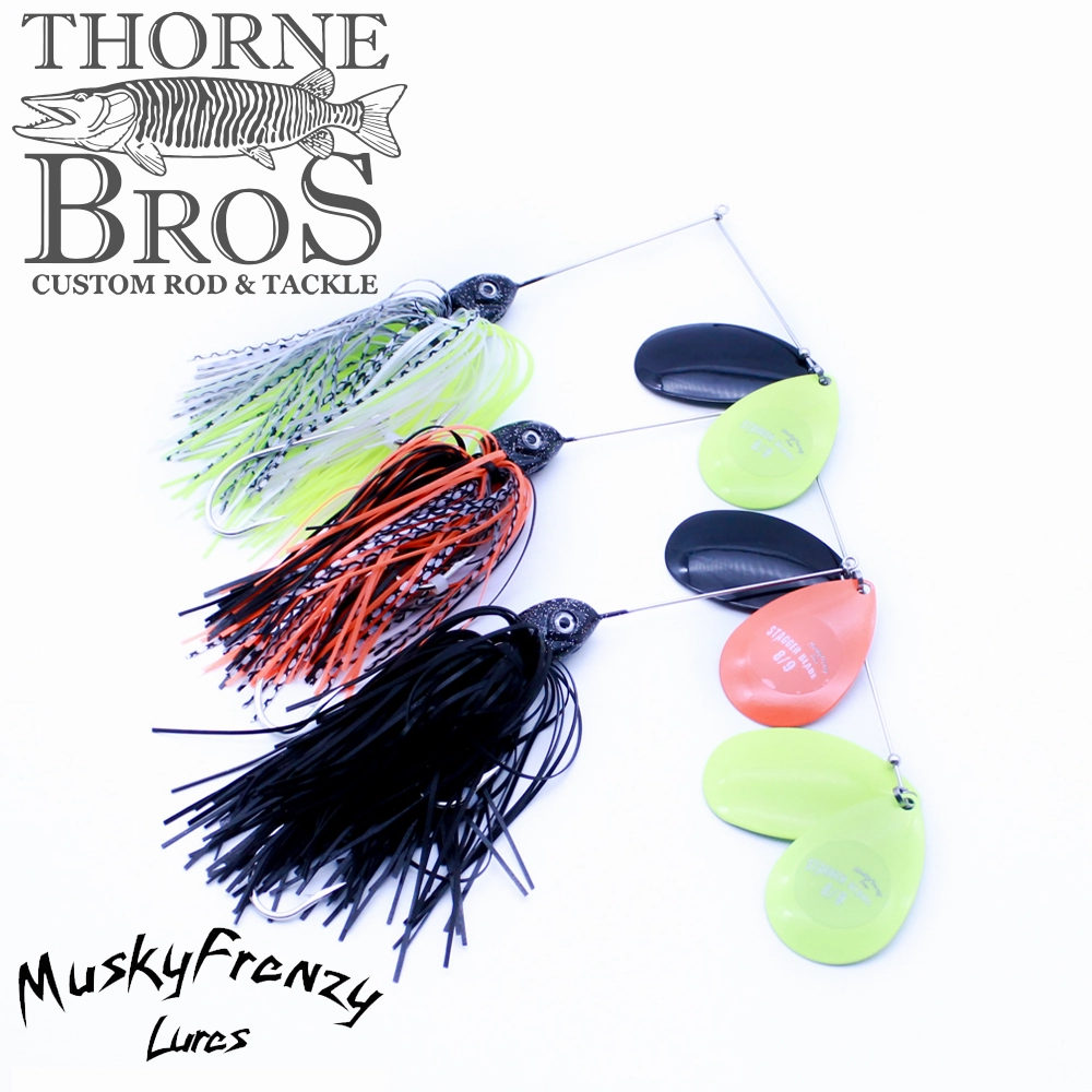 Musky Frenzy Apache Spinner Stag 8/9