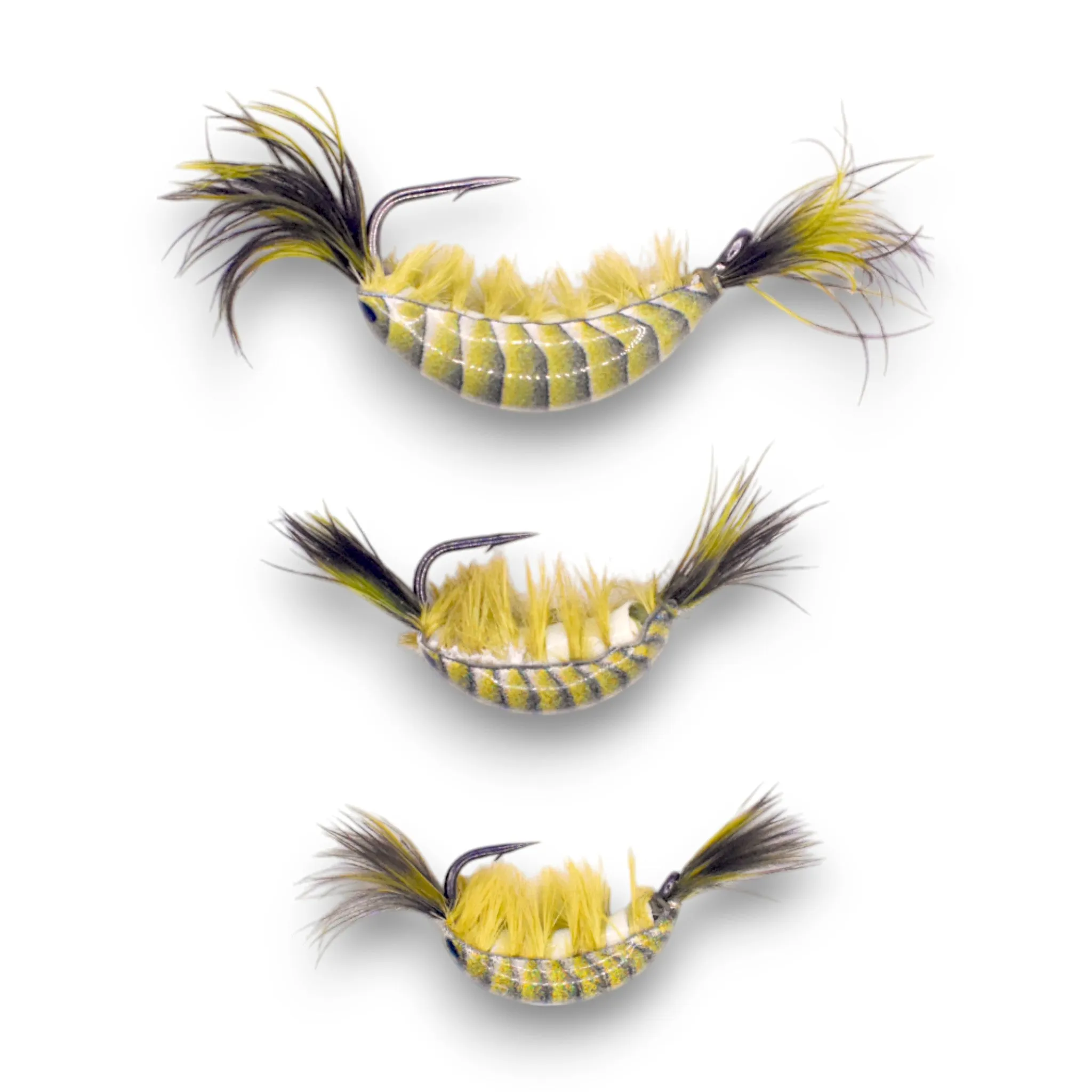 OLIVE GREEN TUNGSTEN GLOW NATURAL SHRIMP SERIES