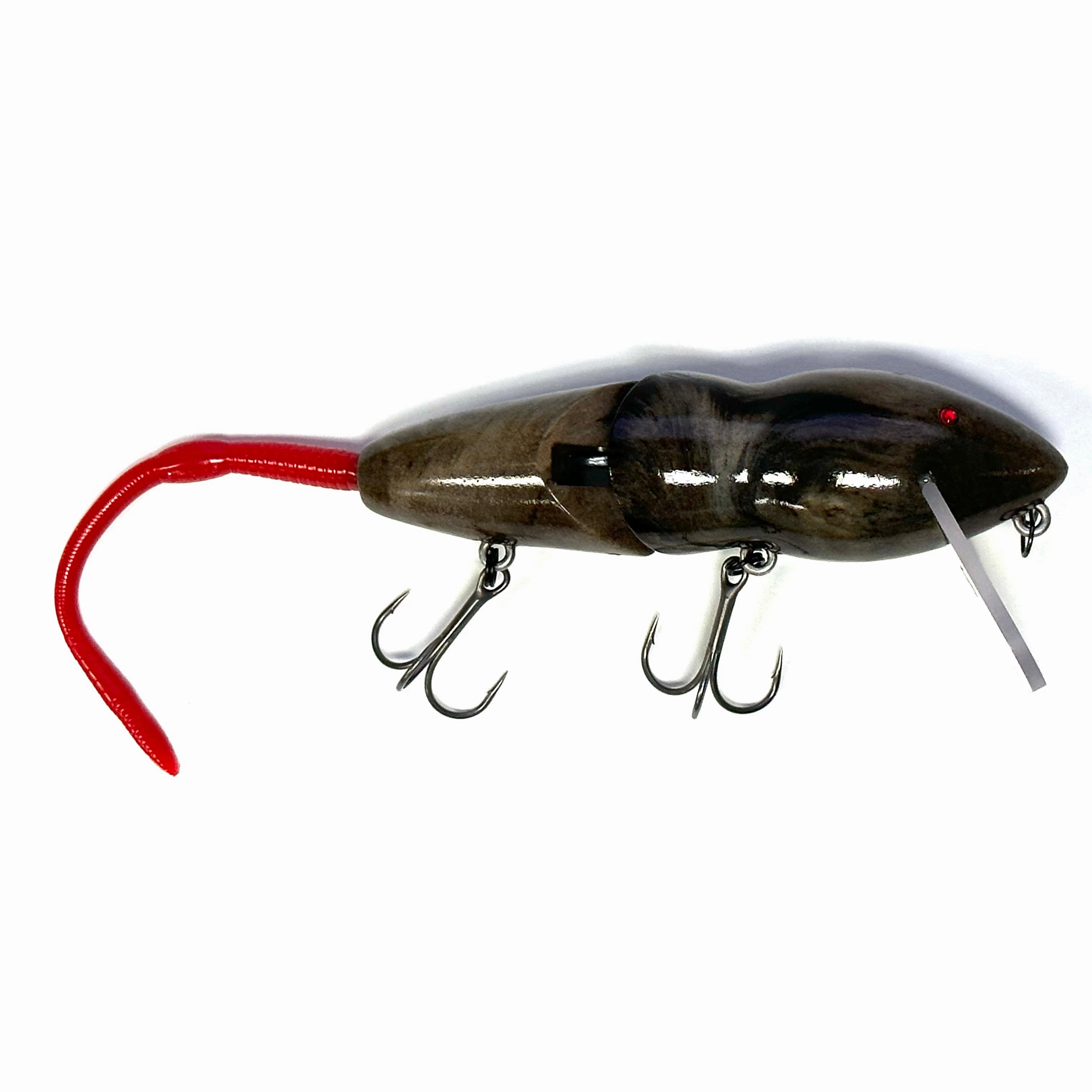 PB Rat 2 Piece Mouse Wakebait