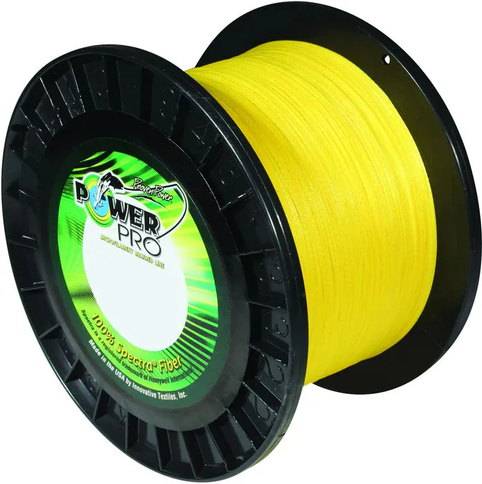 Power Pro Hi-Vis Yellow Braided Line 150 yds