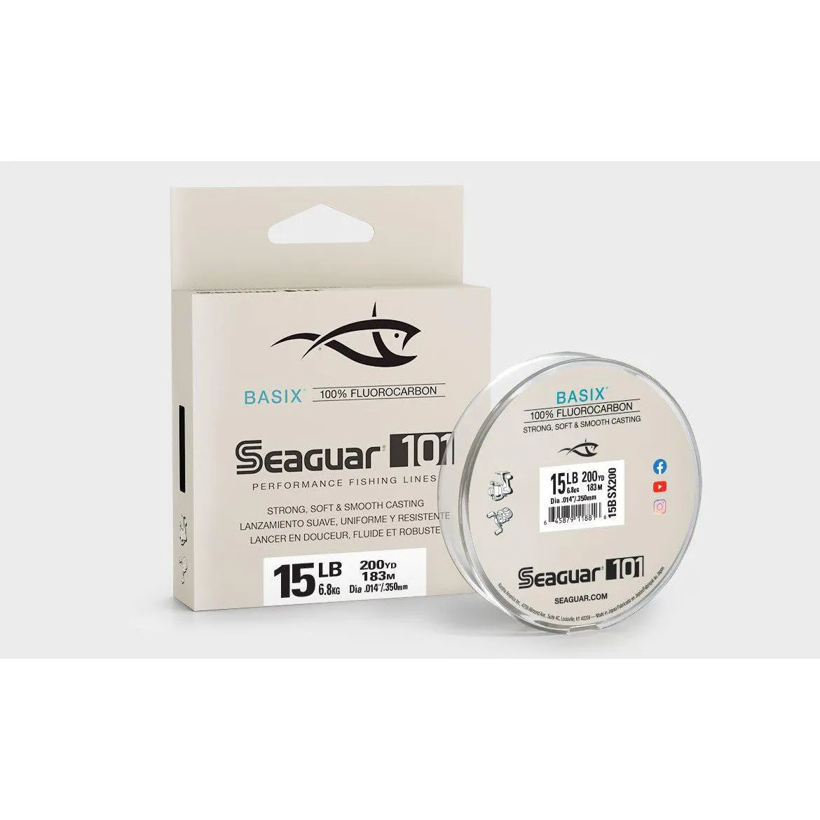 Seaguar BasiX 100% Fluorocarbon