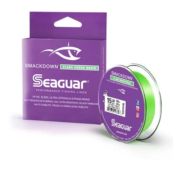 Seaguar Smackdown Braided Line 150 Yards