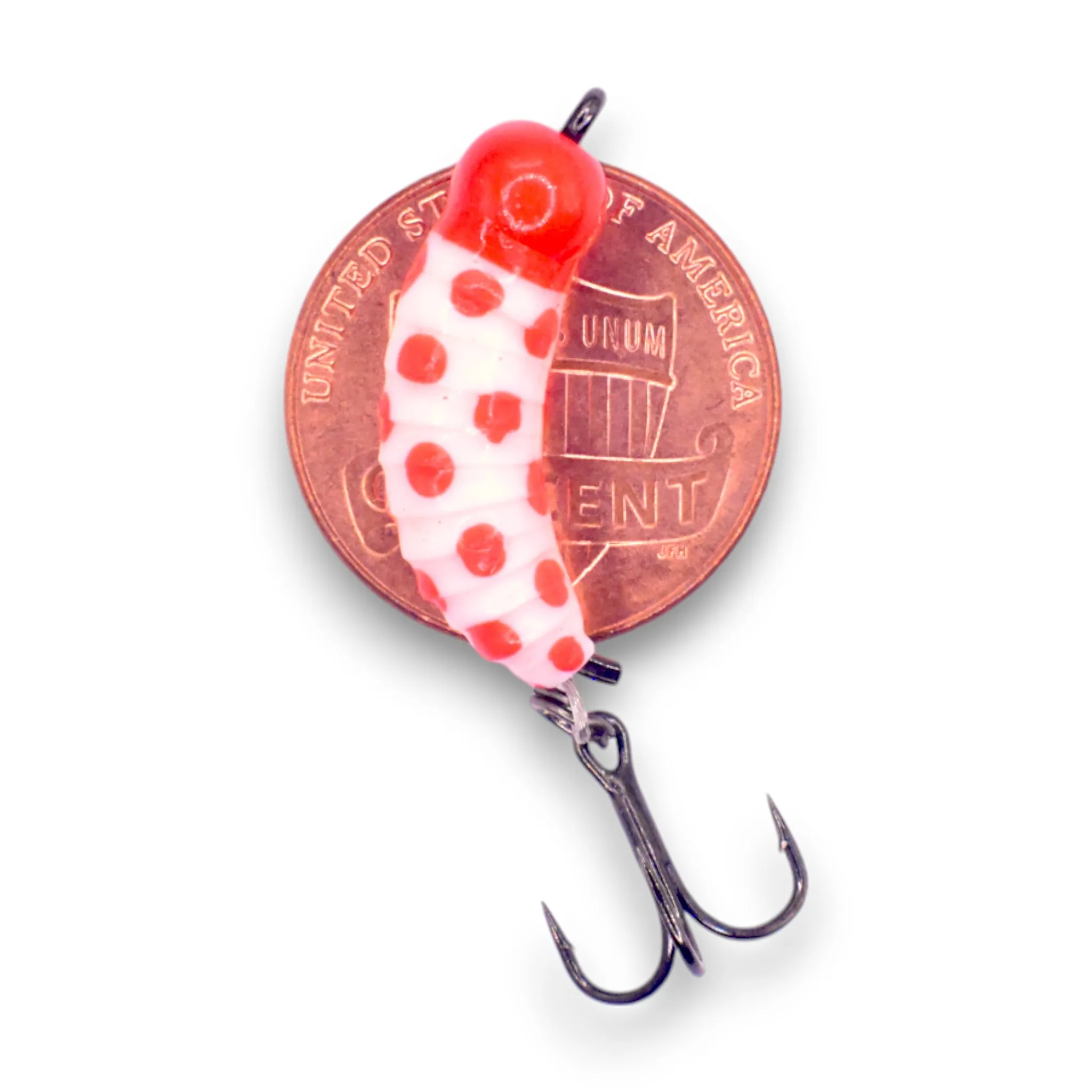 Tungsten Mighty Maggot Jig | Compact Treble Hook Lure  Kenders Outdoors
