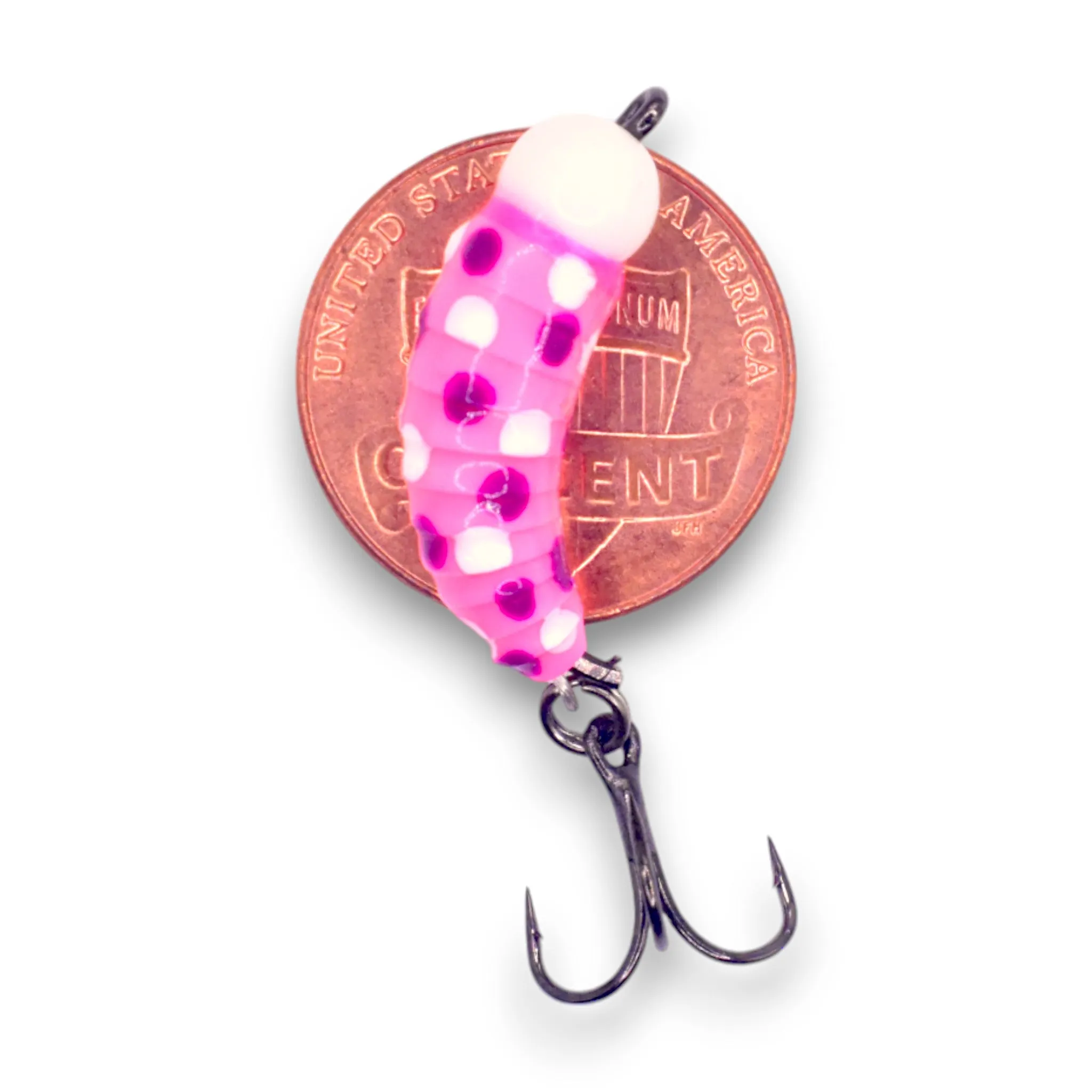 Tungsten Mighty Maggot Jig | Compact Treble Hook Lure  Kenders Outdoors
